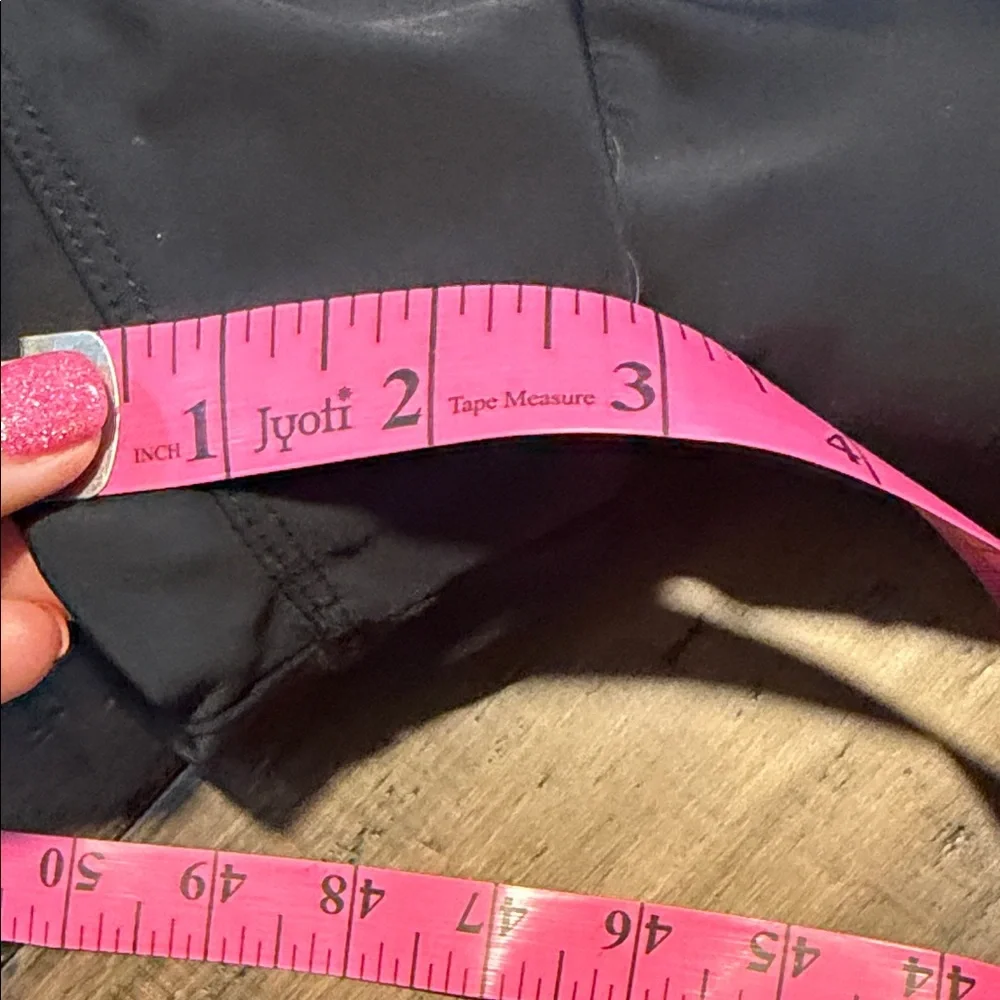 BALEAF Black Women's Bike Shorts with Purple-Pink Side Panels - Picture 9 of 11